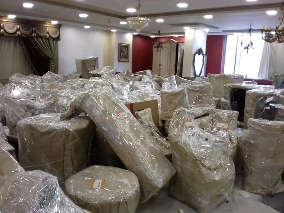 نقل عفش مع التغليف